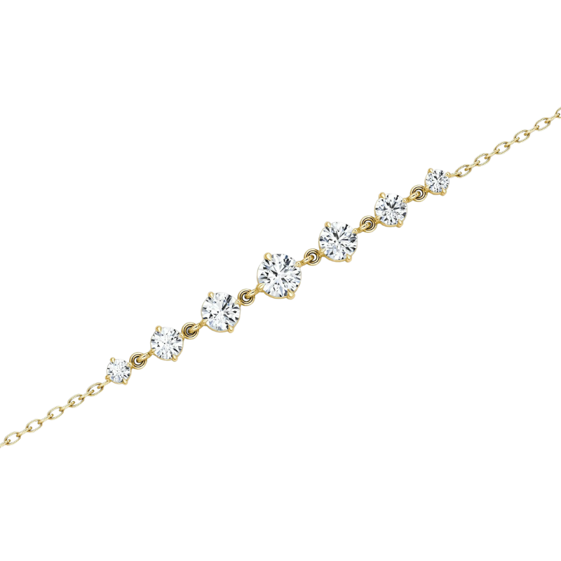 Linked Tennis Bracelet