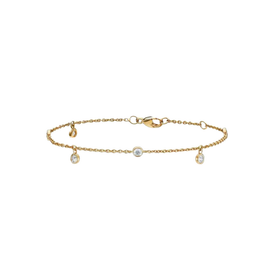 Clea Five Diamond Bracelet