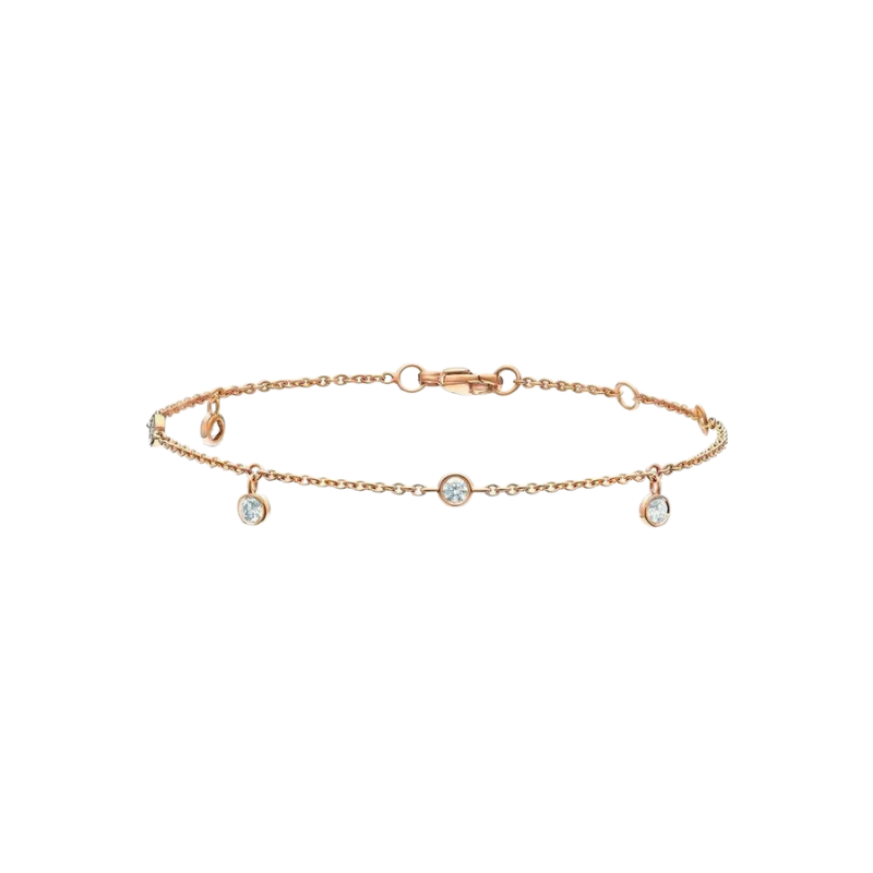 Clea Five Diamond Bracelet