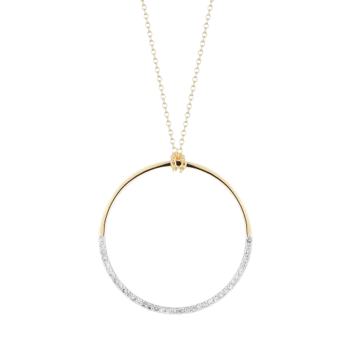 Large Half Moon Pendant