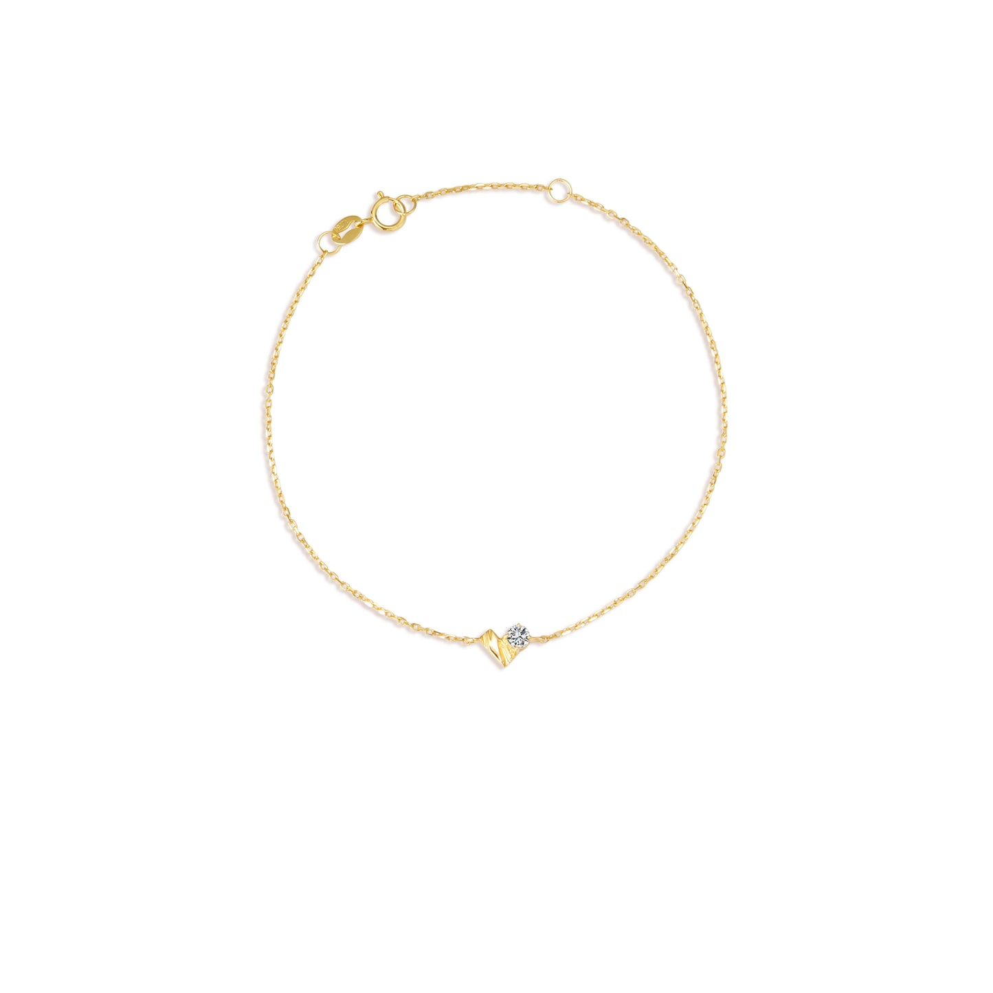 18K Beating Heart Bracelet