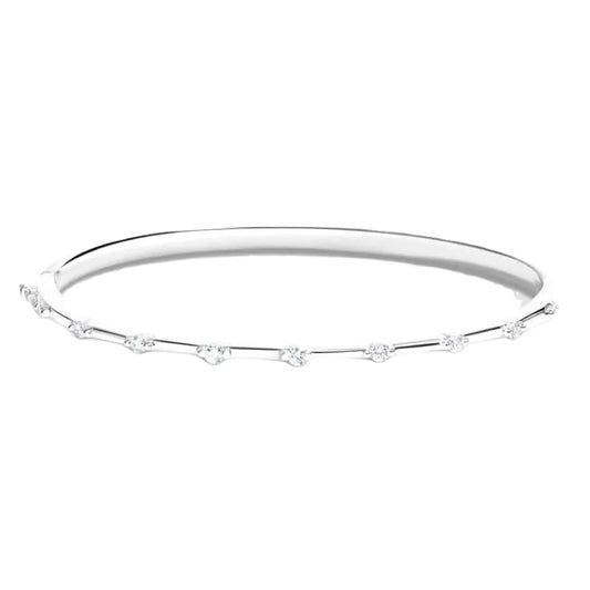 Station Bangle Bracelet