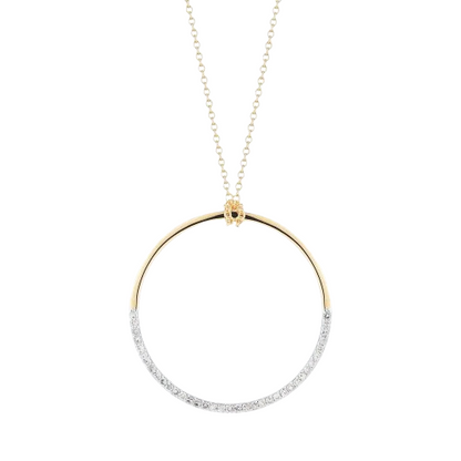 Large Half Moon Pendant