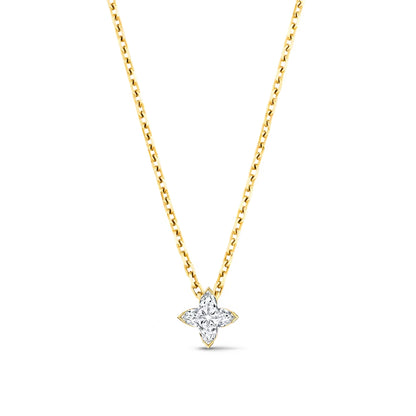 4 Star Cut Diamonds Pendant